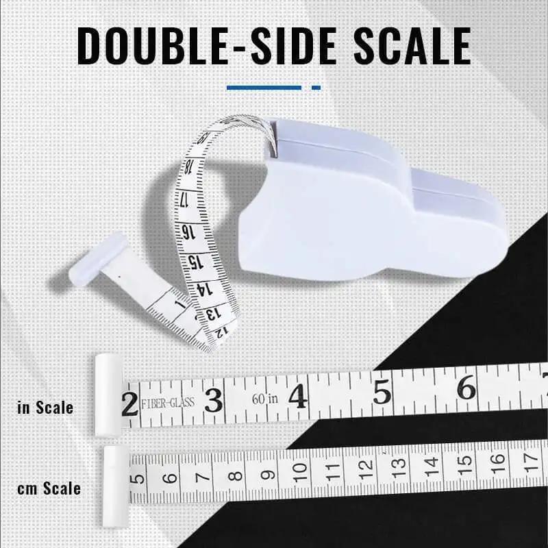 Body measuring ruler sewing tailor 150 cm / 60 inch sewing tailor body measuring ruler ruler tailor белый