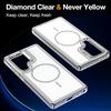 For Samsung Galaxy S26 Ultra Magnetic Case Matching Color Lens Kickstand TPU PC Phone Cover