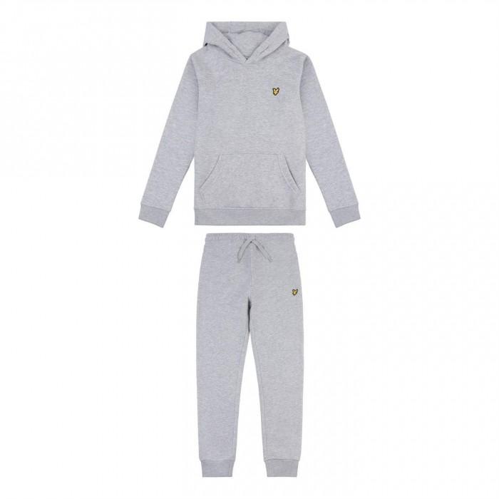 Lyle & Scott Childrens/Kids Logo Hoodie & Bottom Set Set