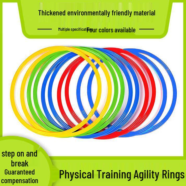 Children s Fitness & Training Ring for Football, Hopscotch, and Taekwondo 35cm Agility Ring