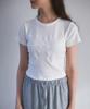 ROSEFRANTZ Lace Ribbon T-Shirt [White]