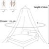 Zanzariera a Cupola Grande Zanzariera da Appendere Rete per Letto Tenda Repellente per Insetti e Mosche Protezione per Casa Tenda da Letto Dropshipping