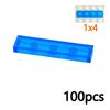 Compatible 3069 63864 2431 6636 3068 87079 Transparent Smooth 1x2 1x3 1x4 1x6 2x2 2x4 Bricks Ceramic Tile Clear Building Blocks