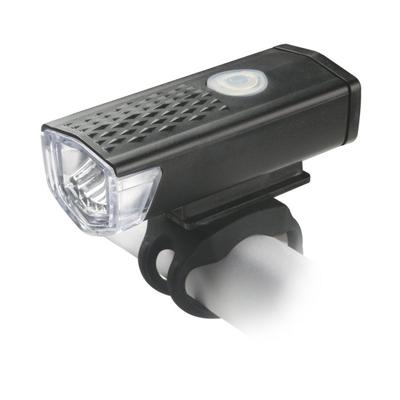 Světlo na kolo USB nabíjení Vodotěsné Super jasné LED 360stupňové otáčení Osvětlení ABS Přední světla na kolo pro jízdu