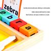 Montessori Sandpaper Letters & Numbers Wooden Educational Toys