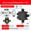 IP68 Waterproof Outdoor Junction Box with Terminals – Plastic High Power Rainproof Distribution Box with Ears