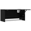 Wardrobe Black Oak Look 70 x 32.5 x 35 cm