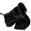 Fashion Spring Lady Ankle Booties Genuine Cow Leather Platform Shoes For Women Winter Youth Girls Soft Sole Thick Heel Knight Snow Boots