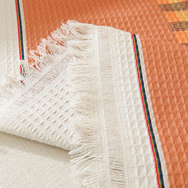 Bohemian Sofa Towel For Living Room Printing Multifunctional Knee Blanket For Four Seasons Full Cover Dustproof Couch Covers