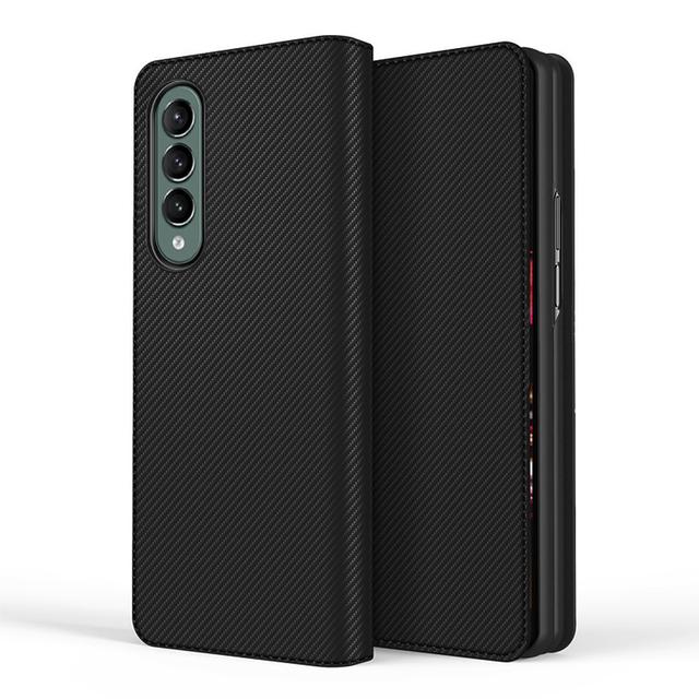 Luxury Leather Phone Cover For Samsung Galaxy Z Fold 4 3 2 Case With Card Slot Kickstand Back Case Can Be Separated