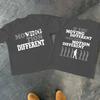 American Y2K Men's T-shirt Moving You Different Print Summer New Retro Fashion Men's and Women's Streetwear