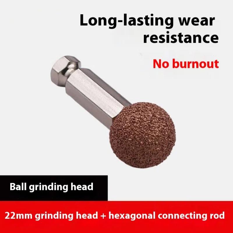 Car Buffing Wheel Tire Repair Grinding Head 22Mm/25Mm Tungsten Steel Tire Grinding Head Repair Tools
