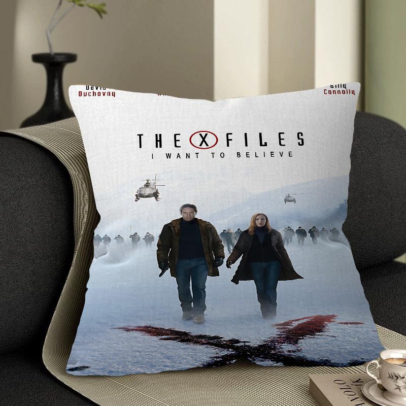 Horror Movie X-Files Pillow Anime Pillow Sofa Bed Head Pillow Cover Cushion Cover 45x45 Cm Fashion