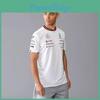 Stylish 2024 F1 -benz Team Short Sleeve T-shirt With Comfortable Loose Fit
