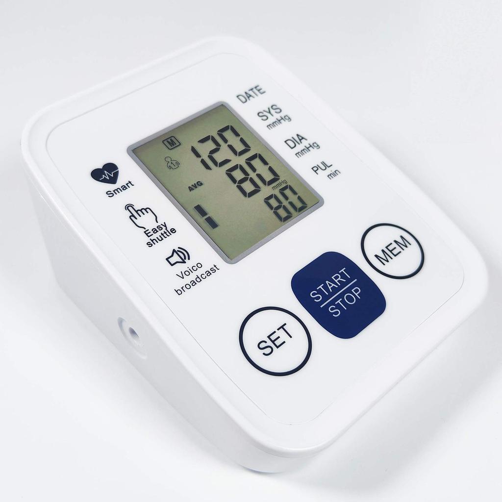 Medical-Grade Automatic Upper Arm Blood Pressure Monitor