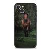 Horse Phone Case Cover for iPhone 15 14 13 12 Pro Max XR XS X 11 7 8 Plus SE 2020 13 Mini Silicone Soft Shell Capas Bags Coque
