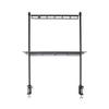 Camping Foldable Storage Rack Collapsible Camping Rack Aluminum Alloy 2 Tier Tabletop Rack Multifunction for Camping Picnic