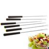 6 Packs Of  Barbecue Fork, 9.4-inch Retractable Barbecue Fork, Retractable Smoke Sticks, Used For Fire Pit And Campfire