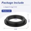 2pcs Pool Pump Replacement Parts 25076RP Plunger Valves Seals Fittings Washer and Ring Strainer Gaskets O-Ring Rubber