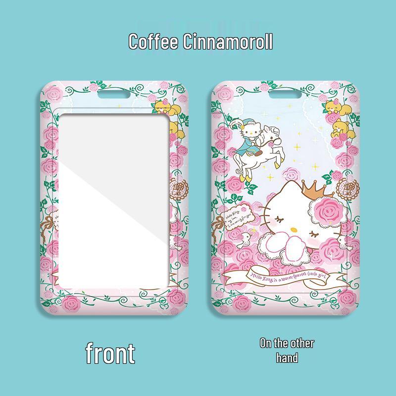 Sanrio Cartoon Student ID Card Holder - Cute Campus, Work, Bus, Subway, Meal Card Case