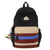Schoolbag Japanese Large-capacity Simple Ins Backpack Niche Light Contrasting Color Class Schoolbag College Student Travel Backpack