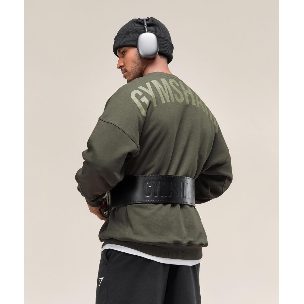 

Gymshark Сила экипажа Сила Зеленый A2c9g Ecjh XS