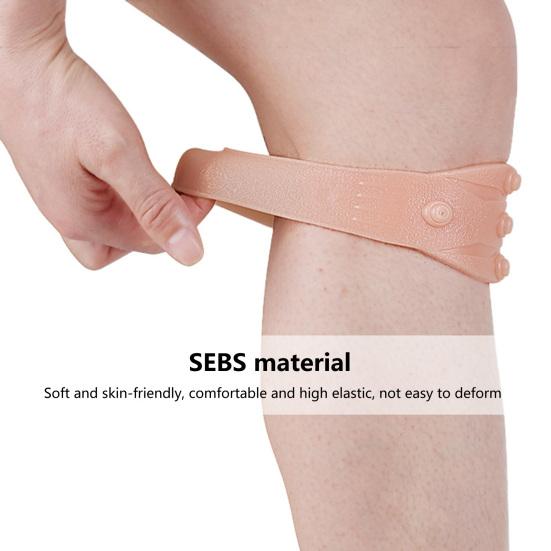 1Pc Knee Strap Non-Slip Shock Absorption Eco-friendly Patella Knee Tendon Strap Protector