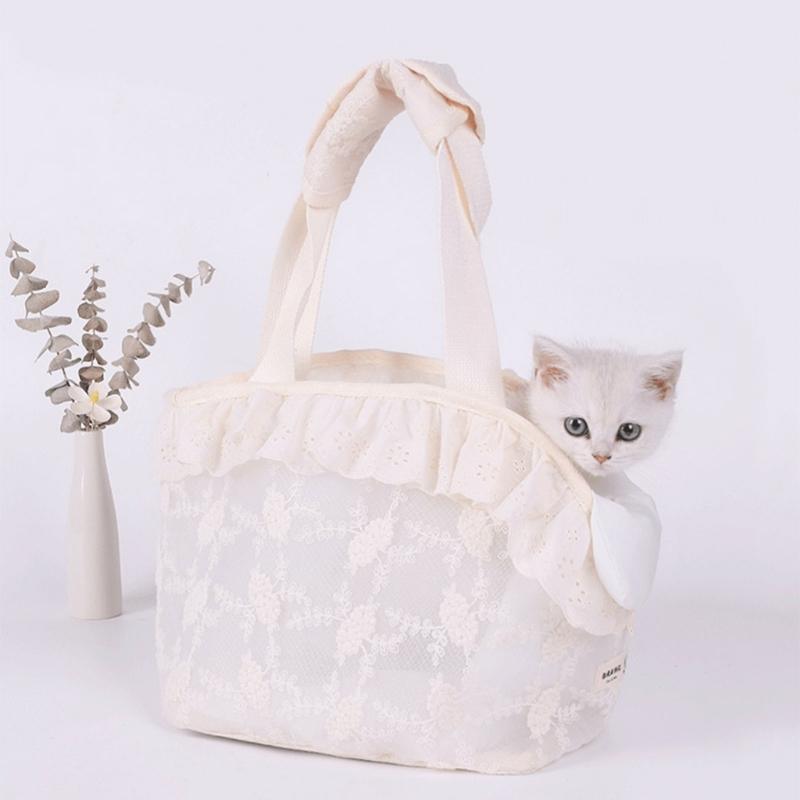Small Dog Carrier Tote Bag for Travel Soft Shoulder Bag Large Capacity