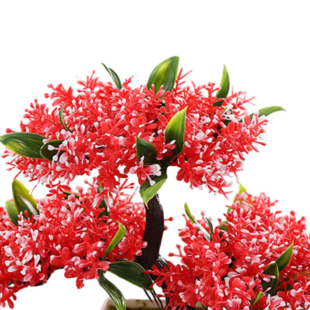 Künstlicher Bonsai-Baum, Mittelstück, Kamindekoration, Tisch, kleine Kunstpflanzen