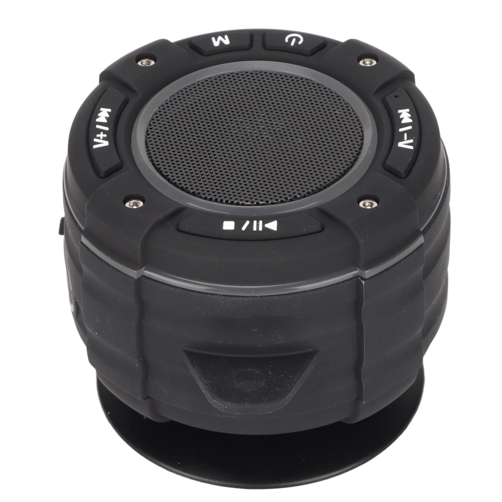 

F021 Душевая колонка IP67 Водонепроницаемый портативный стереозвук Душевая радиостанция с дыхательным светом для