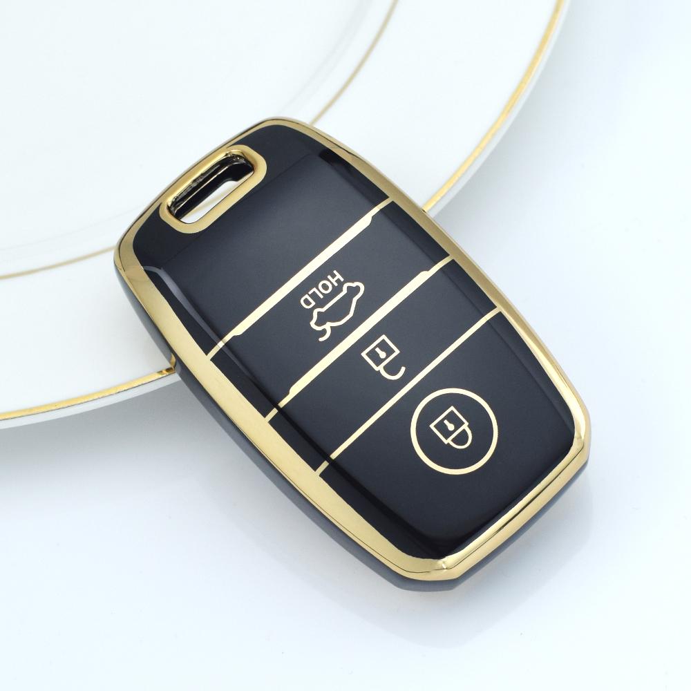 3 Buttons Tpu Car Remote Key Case Cover Shell Fob For Kia Sportage Cerato Optima K2 K3 K4 K5 Rio Picanto Soul Sorento Sedona