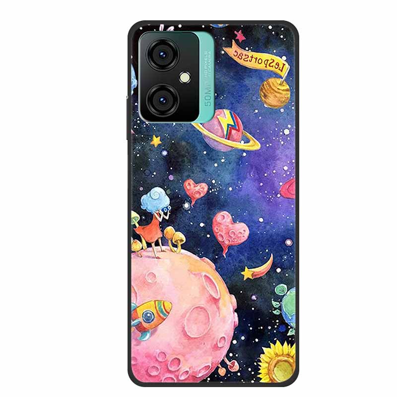 Etui do Blackview Oscal C70 Etui na telefon z kreskówkowym zwierzątkiem Luksusowe Silikonowe TPU Do Blackview C70 C 70 Miękkie Etui Ochronne Coque