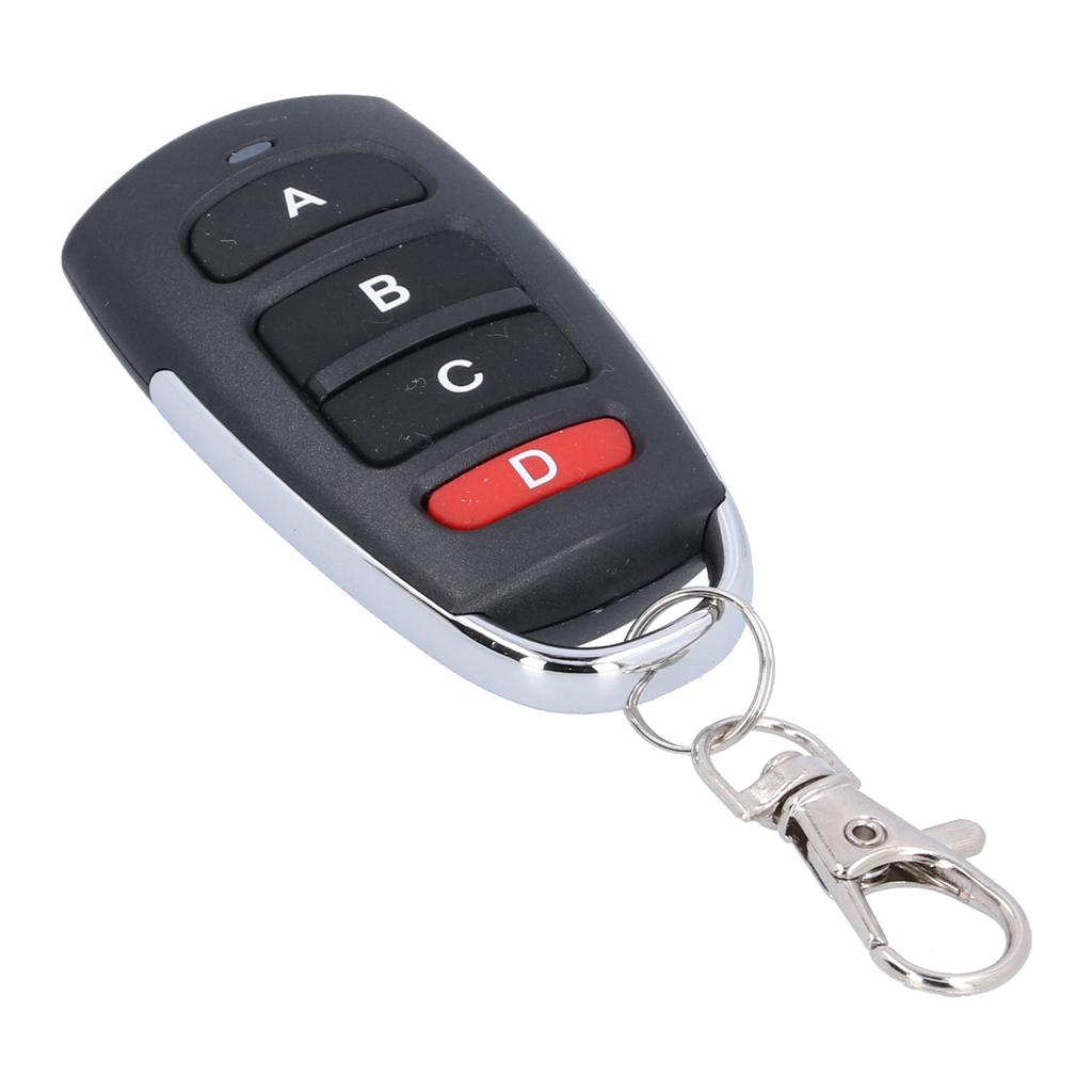 433mhz Garage Door Remote Control Key Replacement 4 Buttons Cloning Copy Cloner Universal