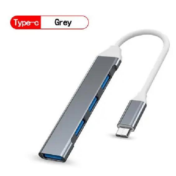 New USB 3.0 Hub 4 Port USB Hub High Speed Type C Splitter 5Gbps For PC Computer Accessories Multiport HUB 4 USB 3.0 2.0 Ports