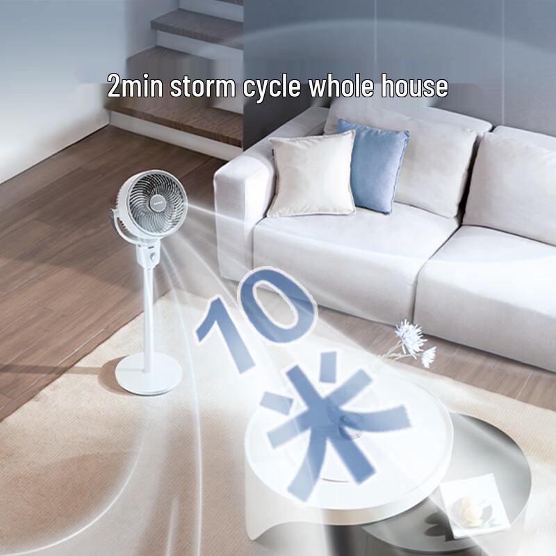 AIRMATE Little Storm Air Circulation Fan CN plug (adapter included)