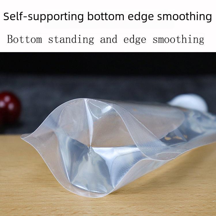 Disposable Transparent Spout Bag for Soy Milk, Chinese Medicine, Soup, or Beverages - Self-Standing and Convenient for Takeaway