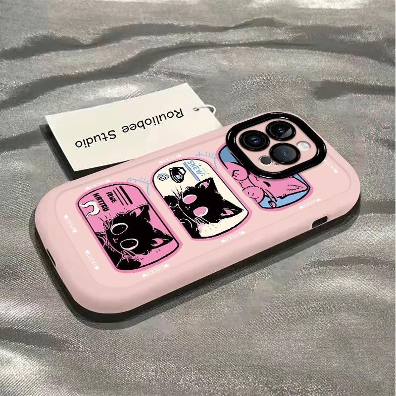 Gong Ge Cat for Apple 16 Phone Case 13 Protective Case for IPhone 15 Fun 14 Cartoon 12 Soft
