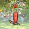 Hanging Plastic Bird Feeder for Garden Outdoor Birds