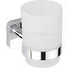 Sapho Insia Is004 Toothbrush Holder, White, Chrome