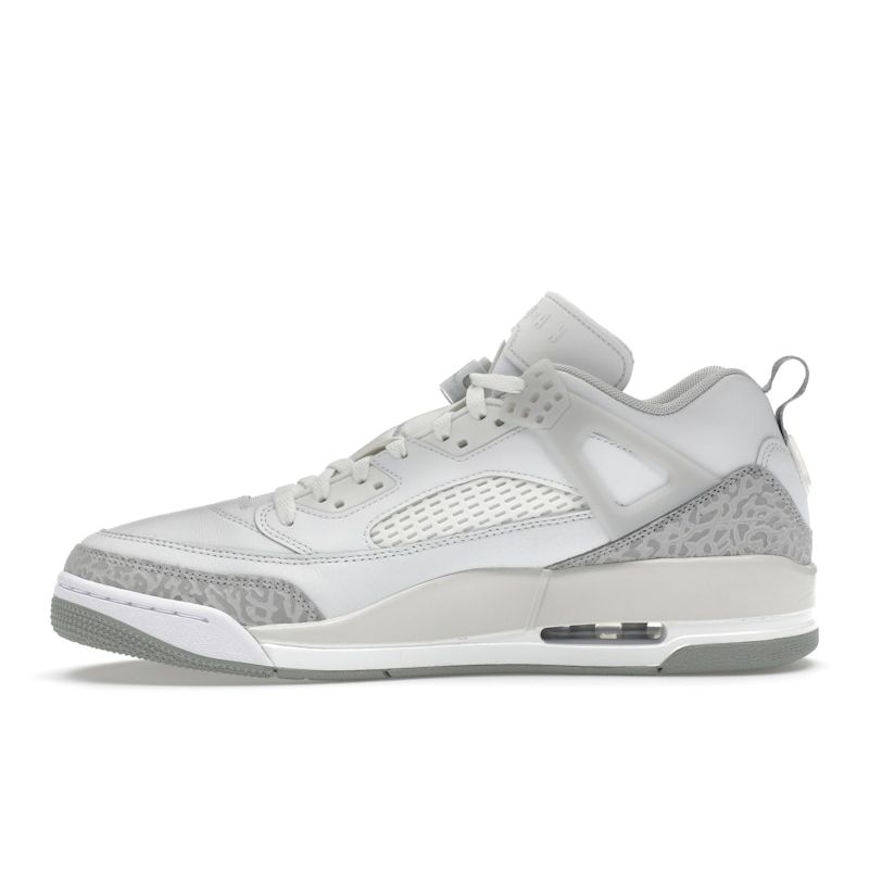 Air Jordan Spizike Low Summit White Photon Dust Scarpe da Ginnastica da Uomo Phantom Argento Metallizzato HQ3602-121