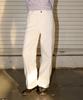 MAGOODGAN Patro 4808 Wide Fit Off-White Cotton Pants