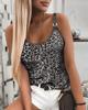 Fashion Cool Breathable Vest Simple Women's Clothing Female Camisole Leopard Print Summer Small Vest