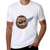 Threatening Hedgehog With Knife Tshirt Basic Tee Shirt For Everyday Outfit