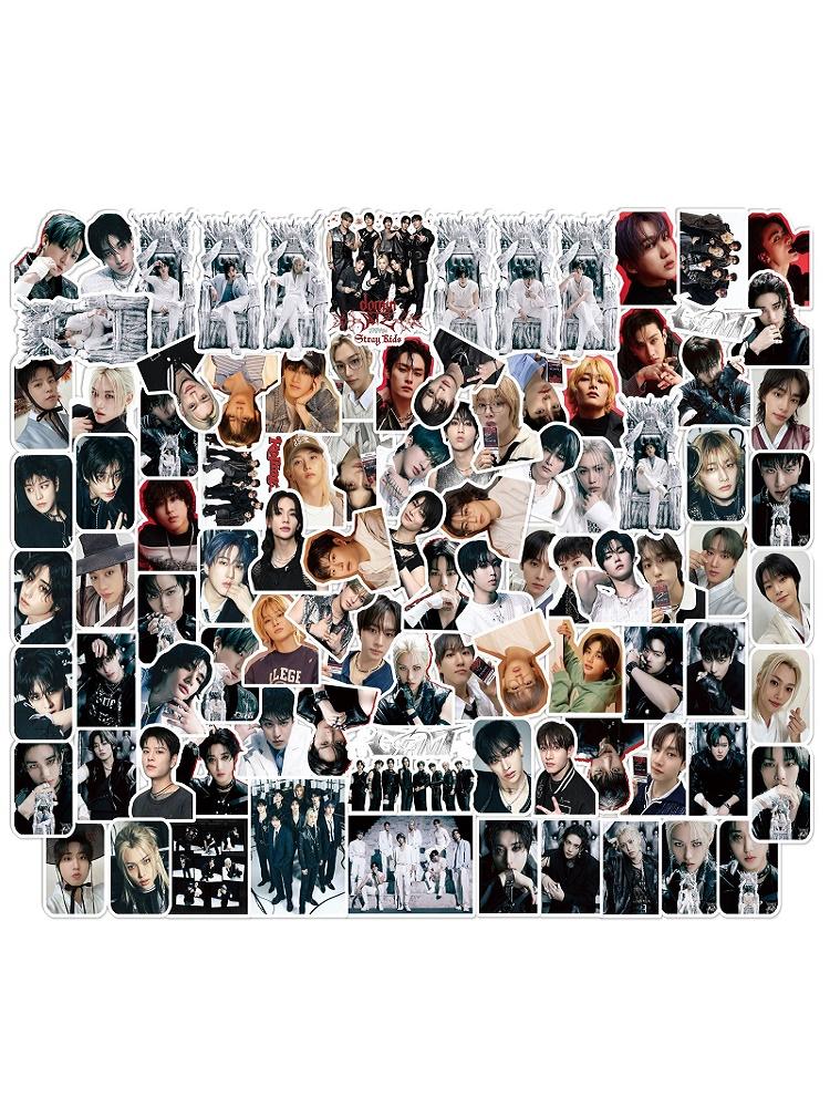 96Pcs Straykids Stickers Skzoo New Album Giant Merchandise Huang Xuanchen Merchandise Handmade Account Cute Stickers