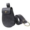Practical PU Leather Retro Waist Pack 2 Pack Detachable Belt Wallet For Men Women Historical Reenactment