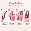 Glass Bead Nail Magnetic Tool, Nail Magnet Spinner for Cat Eye Gel, 3D Cat-Eye Manicure Tool, Get the Perfect Center Round Cat Eye Effect (Green)