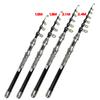 1.5m-2.4m Feeder Rod Telescopic Spinning Fishing Rods Short Travel Sea Pole Boat Stick Bass Carp Pike Pesca Close Length:36-40cm