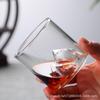 180ML Handmade Whisky Glass Mountain View Shot Glass Mountain Cup Teacup Wine Glass Transparent Heat-resistant Creative Styling