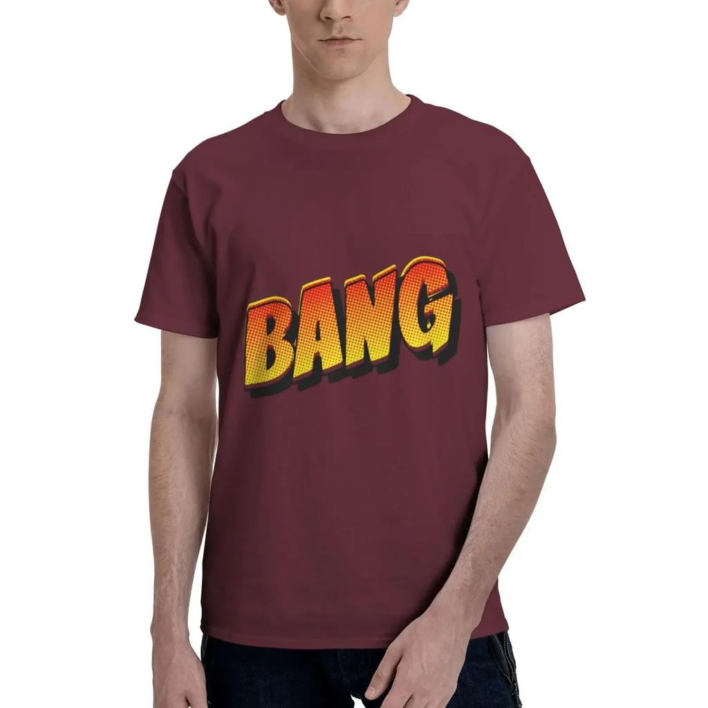 Bang Bang Streetwear Koszulka Vintage T-shirt Koszulka Wędkarstwo Ubrania Anime Odzież Męska Codzienna Bawełna Cztery Pory Roku Codzienne Góry