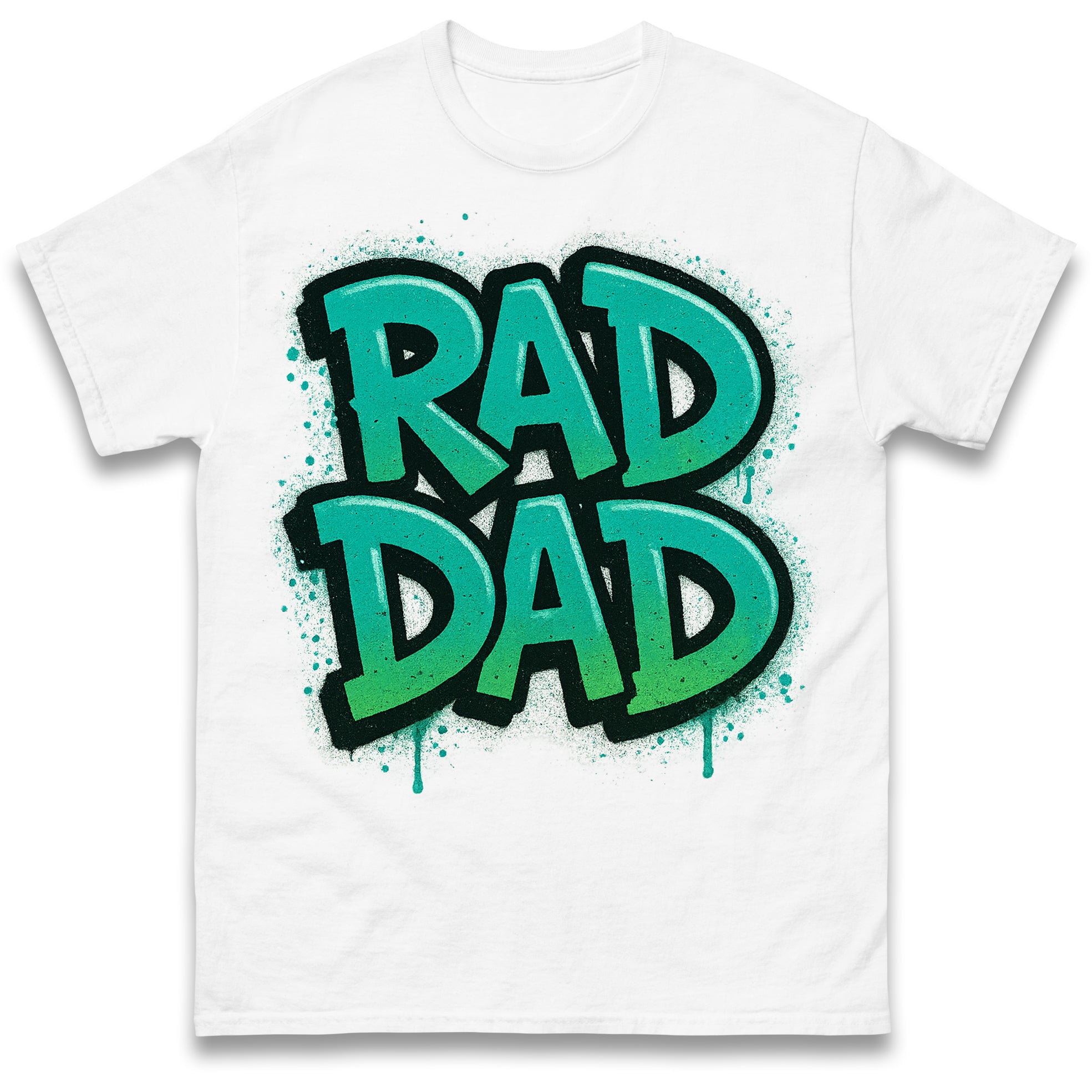 Rad Dad Mens T Shirt Womens Tops Tees S